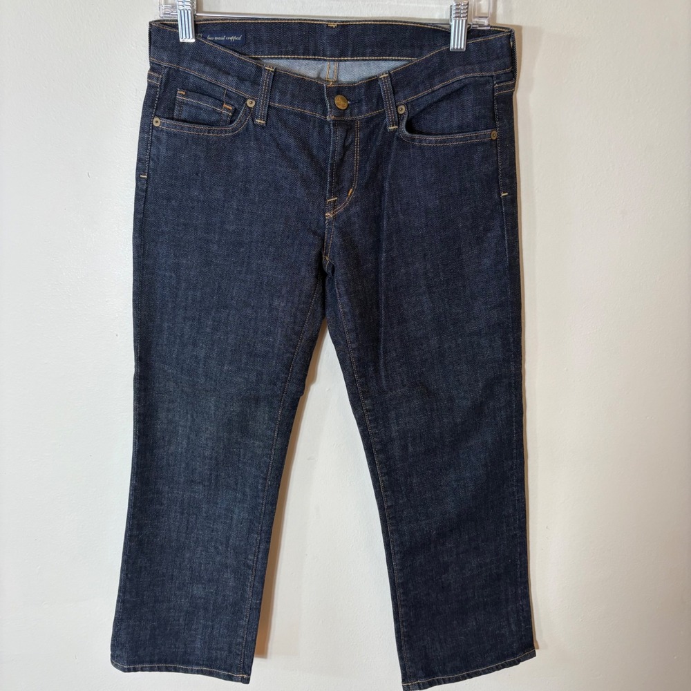 Citizens of Humanity Kelly Low Waist Cropped Stretch Jeans Size 29